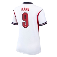 Camiseta Inglaterra Harry Kane #9 Primera Equipación Replica Mundial 2026 para mujer mangas cortas